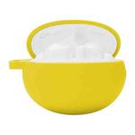 For Huawei FreeBuds 4i Silicone Wireless Bluetooth Earphone Protective Case Storage Box(Yellow)