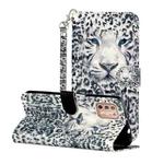 For Motorola Moto G9 Plus 3D Painting Pattern Horizontal Flip Leather Case With Holder & Card Slots & Wallet(Leopard)