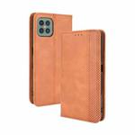 For Cubot C30 Magnetic Buckle Retro Texture Horizontal Flip Leather Case with Holder & Card Slots & Photo Frame(Brown)