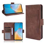 For Cubot Note 20 / Note 20 Pro Skin Feel Calf Texture Horizontal Flip Leather Case with Holder & Card Slots & Photo Frame(Brown)