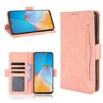 For Cubot Note 20 / Note 20 Pro Skin Feel Calf Texture Horizontal Flip Leather Case with Holder & Card Slots & Photo Frame(Pink)