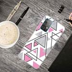 For Samsung Galaxy A32 4G Triangular Marble Pattern TPU Protective Case(SJ-7)