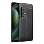 For Xiaomi Mi 10S Litchi Texture TPU Shockproof Case(Black)