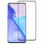 For OnePlus 9 / 9R Full Glue Full Cover Screen Protector Tempered Glass Film