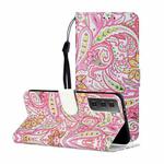 For Samsung Galaxy S21 5G Oil Embossed Coloured Drawing Pattern Horizontal Flip PU Leather Case with Holder & Card Slots & Wallet & Lanyard(Pepper Flower)