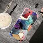 For Samsung Galaxy S21 Ultra 5G A Series Marble Pattern TPU Protective Case(HC-A6)