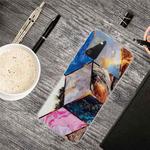 For Samsung Galaxy A02s (EU Version) A Series Marble Pattern TPU Protective Case(HC-A12)