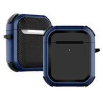 Wireless Earphones Shockproof Thunder Mecha TPU Protective Case For AirPods 1/2(Blue)