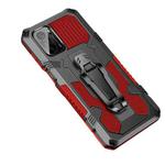 For Xiaomi Redmi K40 / K40 Pro Armor Warrior Shockproof PC + TPU Protective Case(Red)