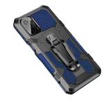 For Xiaomi Redmi K40 Pro+ Armor Warrior Shockproof PC + TPU Protective Case(Blue)