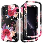 For iPhone 11 Pro Max 3 in 1 Water Stick Style Armor Full Coverage Shockproof Case(DK21)