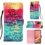 For Samsung Galaxy A72 5G / 4G 3D Painting Horizontal Flip Leather Case with Holder & Card Slot & Wallet & Lanyard(Color Picture)