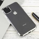 For iPhone 11 Pro Three-section Electroplating TPU Anti-Drop And Waterproof Mobile Phone Protective Case(Silver)