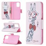 For Xiaomi Redmi Note 10 4G/Note 10s Colored Drawing Pattern Horizontal Flip Leather Case with Holder & Card Slots & Wallet(Deer)