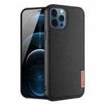 DUX DUCIS Fino Series PU + TPU Protective Case For iPhone 12 Pro (Black)