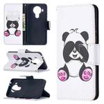 For Nokia 5.4 Colored Drawing Pattern Horizontal Flip Leather Case with Holder & Card Slots & Wallet(Panda)