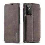 For Samsung Galaxy A72 5G / 4G LC.IMEEKE Hon Ancient Series Horizontal Flip Leather Case with Holder & Card Slot(Coffee)