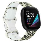 For Fitbit Versa 3 Printing Watch Band, Size: S (C)