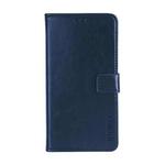For OnePlus 9 Pro idewei Crazy Horse Texture Horizontal Flip Leather Case with Holder & Card Slots & Wallet(Blue)