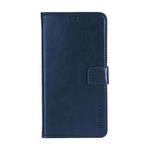 For TCL 10 SE idewei Crazy Horse Texture Horizontal Flip Leather Case with Holder & Card Slots & Wallet(Blue)