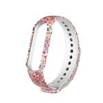 For Xiaomi Mi Band 6 (CA8856) Colored Drawing Silicone Watch Band(Magic Cloud)