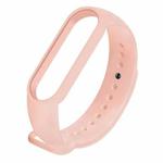 For Xiaomi Mi Band 6 (CA8856) Solid Color Silicone Watch Band(Pink Sand)