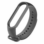 For Xiaomi Mi Band 6 (CA8856) Solid Color Silicone Watch Band(Dark Grey)