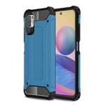 For Xiaomi Redmi Note 10 5G Magic Armor TPU + PC Combination Case(Blue)