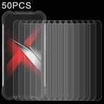 For Doogee S58 Pro 50 PCS 0.26mm 9H 2.5D Tempered Glass Film