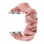 Fabric Hair Ring Watch Band For Apple Watch Series 8&7 41mm / SE 2&6&SE&5&4 40mm / 3&2&1 38mm(7)