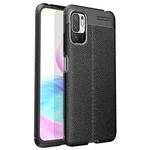 For Xiaomi Redmi Note 10 5G Litchi Texture TPU Shockproof Case(Black)