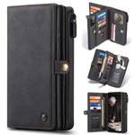 For Samsung Galaxy A52 4G / 5G CaseMe 018 Detachable Multi-functional Horizontal Flip Leather Case with Card Slot & Holder & Zipper Wallet & Photo Frame(Black)