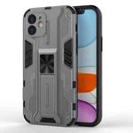 Supersonic PC + TPU Shock-proof Protective Case with Holder For iPhone 11(Gray)