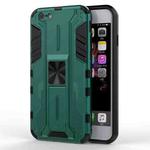 For iPhone SE 2022 / SE 2020 / 8 / 7 Supersonic PC + TPU Shock-proof Protective Case with Holder(Green)
