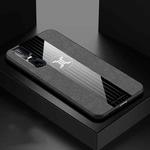 For Vivo S1 Pro XINLI Stitching Cloth Texture Shockproof TPU Protective Case(Gray)