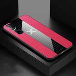 For Vivo S1 Pro XINLI Stitching Cloth Texture Shockproof TPU Protective Case(Red)