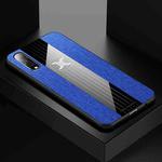 For Vivo IQOO Neo XINLI Stitching Cloth Texture Shockproof TPU Protective Case(Blue)