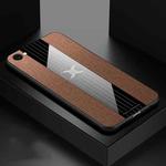 For Vivo X9s Plus XINLI Stitching Cloth Texture Shockproof TPU Protective Case(Brown)