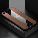 For Vivo X9 Plus XINLI Stitching Cloth Texture Shockproof TPU Protective Case(Brown)