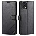 For vivo Y52s AZNS Sheepskin Texture Horizontal Flip Leather Case with Holder & Card Slots & Wallet(Black)