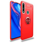For Huawei Y9 Prime (2019) Lenuo Shockproof TPU Case with Invisible Holder(Red)