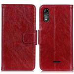 For Wiko Y51 Nappa Texture Horizontal Flip Leather Case with Holder & Card Slots & Wallet(Red)