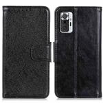 For Xiaomi Redmi Note 10 Pro Nappa Texture Horizontal Flip Leather Case with Holder & Card Slots & Wallet(Black)