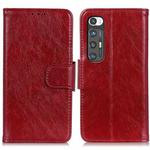 For Xiaomi Mi 10S Nappa Texture Horizontal Flip Leather Case with Holder & Card Slots & Wallet(Red)