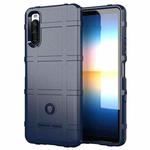 For Sony Xperia 10 III Full Coverage Shockproof TPU Case(Blue)