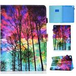Painted Pattern TPU Horizontal Flip Leather Protective Case For iPad Air / Air2 / 9.7 (2017 2018)(Forest)