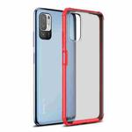 For  Xiaomi Redmi Note 10 5G Four-corner Shockproof TPU + PC Protective Case(Red)
