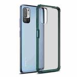 For  Xiaomi Redmi Note 10 5G Four-corner Shockproof TPU + PC Protective Case(Green)