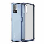 For  Xiaomi Redmi Note 10 5G Four-corner Shockproof TPU + PC Protective Case(Blue)