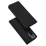 For Xiaomi Redmi Note 10S DUX DUCIS Skin Pro Series Horizontal Flip PU + TPU Leather Case with Holder & Card Slots(Black)